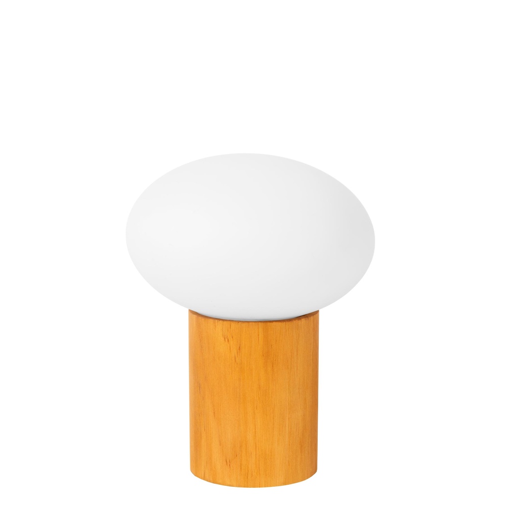 Lucide Scandinavische tafellampBirtle licht hout met wit - 05550/10/61